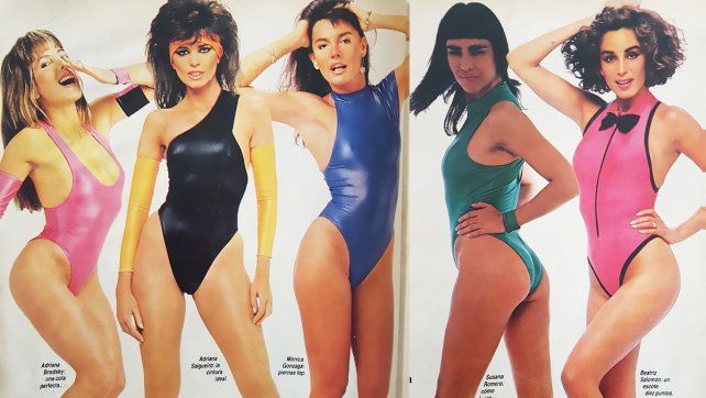 Las chicas Sofovich modelo de belleza de los 80