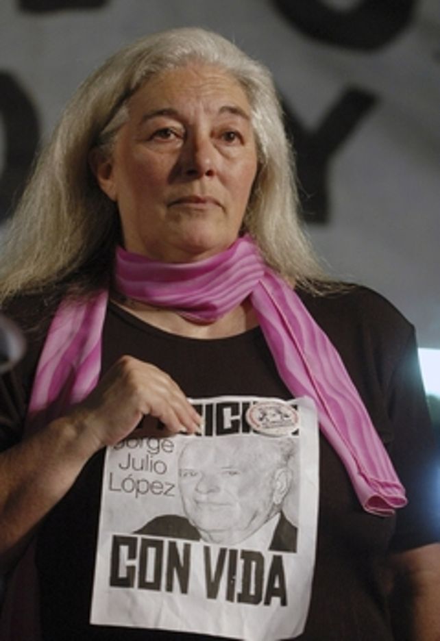 nilda eloy. Integrante de la Agrupación Ex Detenidos.Desaparecidos.