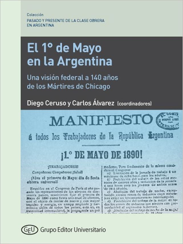 Un libro que hace eje en el 1º de Mayo en la Argentina