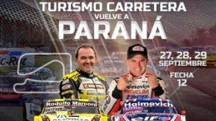 El Turismo Carretera vuelve a Paraná el 27, 28 y 29 de Septiembre.