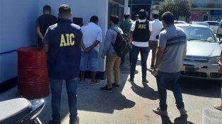 La entrega controlada se hizo en una estación de servicios de Pellegrini y Avellaneda.