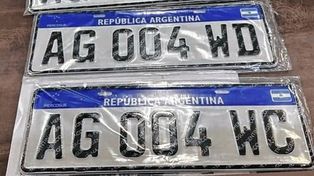 Falta de chapas patentes: tras las dificultades, se normaliza la situación en Santa Fe