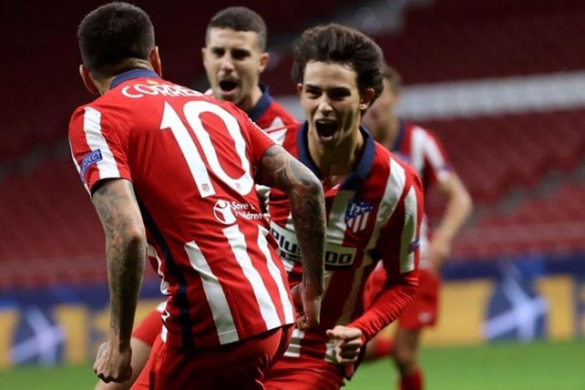 El Atlético Madrid le ganó 3-2 al Salzburgo.