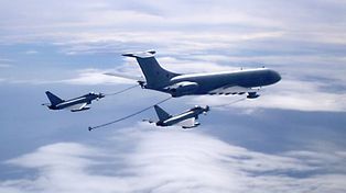 Tres aviones ingleses volaron sobre Tierra del Fuego y generaron alarma