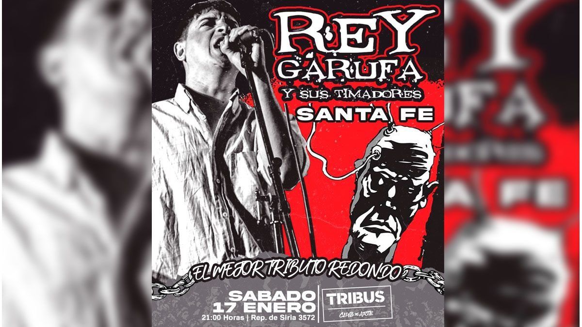 Rey Garufa, el mejor tributo Redondo, regresa a Tribus