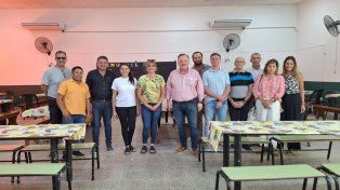 El senador Michlig supervisó las importantes mejoras de la Escuela N° 408 Bernardino Rivadavia de San Cristóbal