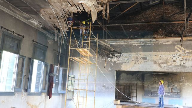 La obra de reparación de la escuela Rivadavia llevará un año y los chicos no serán trasladados