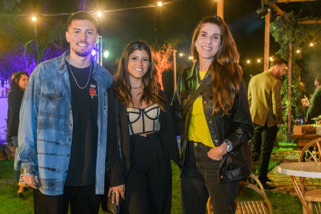 Lucas Díaz Fernández, Delfina Tognoli y Evangelina Fissore. 