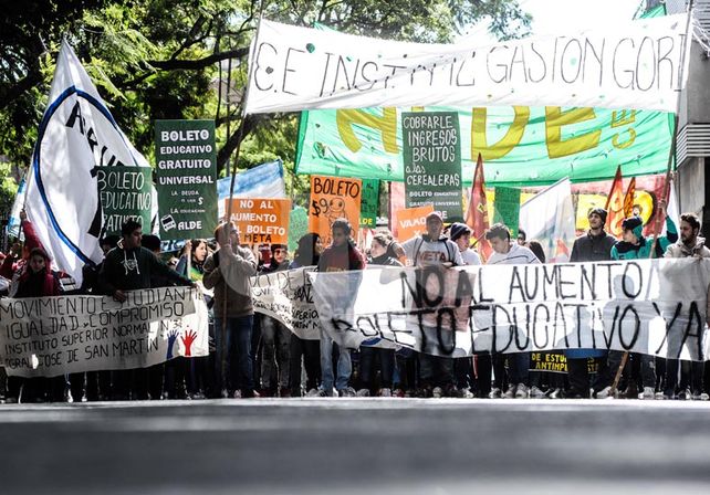 Gran convocatoria. Los estudiantes secundarios