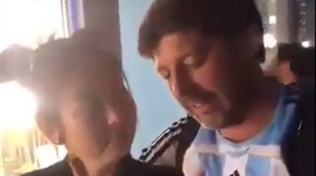 Vergüenza ajena: otro repudiable acto de un argentino en Rusia