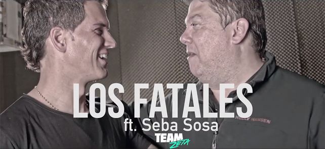 El arquero uruguayo se animó a cantar junto a Los Fatales en su último videoclip.