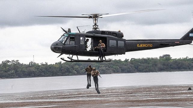 Entre Ríos: 1500 militares realizaron un entrenamiento integral