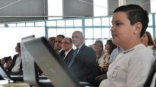 Bonfatti inauguró obras en instituciones educativas de la ciudad de Santa Fe