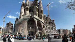 En dos años terminarán el frente de la Sagrada Familia