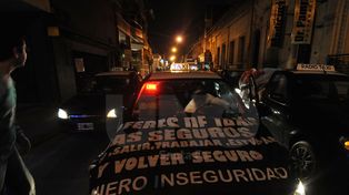 Para los taxistas, el sistema de corredores seguros “es nefasto”