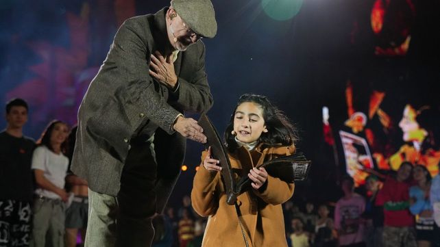 Quién es Julia Mancilla, la nena de 10 años que deslumbró en la apertura de los Juegos Suramericanos