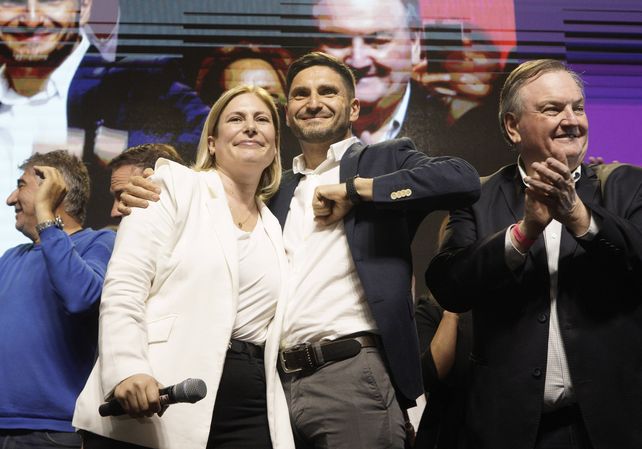 Gisela Scaglia fue la compañera de fórmula de Maximiliano Pullaro&nbsp;