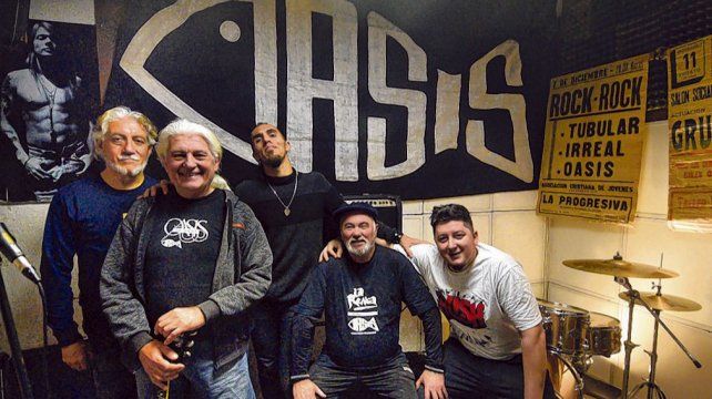Los integrantes de Oasis son Juan Ramos