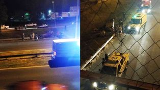 Paraná: Dos heridos en un vuelco en acceso Norte