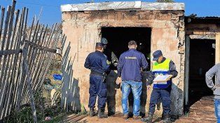 Homicidio e incendio en Concordia: imputaron y detuvieron a un joven