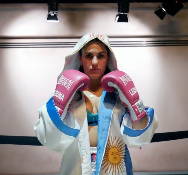 Convicción. La joven rosarina fue una gran promesa desde que se subió por primera vez al ring(foto: Francisco Guillén)Museo del Deporte Santafesino
