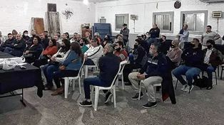 Jorge Giorgetti, secretario general de la Agrupación Ricardo Magdalena, fue crítico con el actual gobierno de Colón.