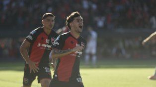 El delantero Walter Mazzantti disfruta su buen presente en Newell’s. Le dio el triunfo al rojinegro el sábado ante los mendocinos.&nbsp;