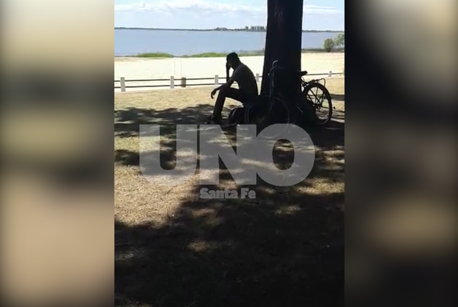 Escracharon a un hombre cuando se masturbaba en plena costanera santafesina