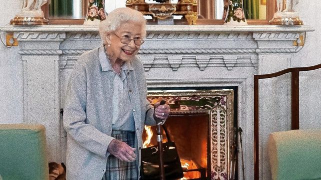 La reina Isabel II de Inglaterra