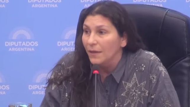 Mónica Macha (FdT). titular de la Comisión de Mujeres y Diversidad de la Cámara de Diputados.