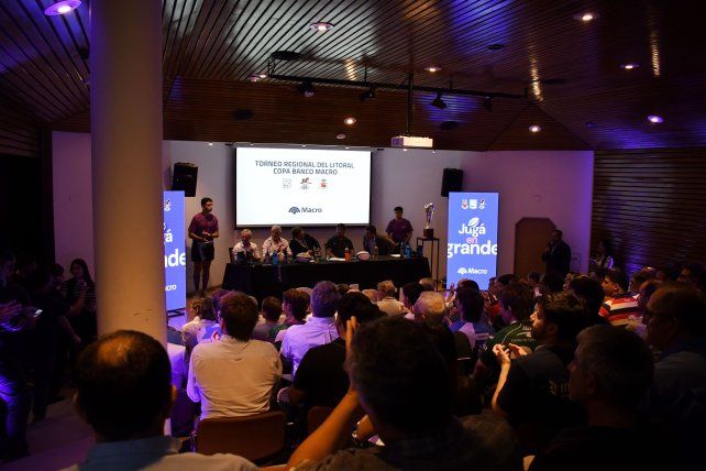 El Torneo Regional del Litoral Copa Banco Macro fue presentado este miércoles.