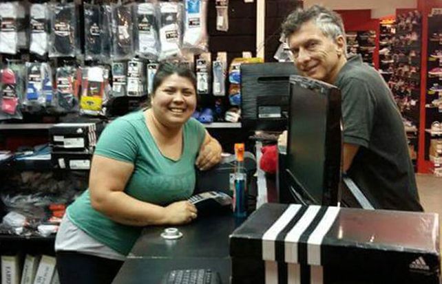 Macri compró un par de botines en doce cuotas con la modalidad Ahora 12