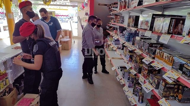 En un mega operativo