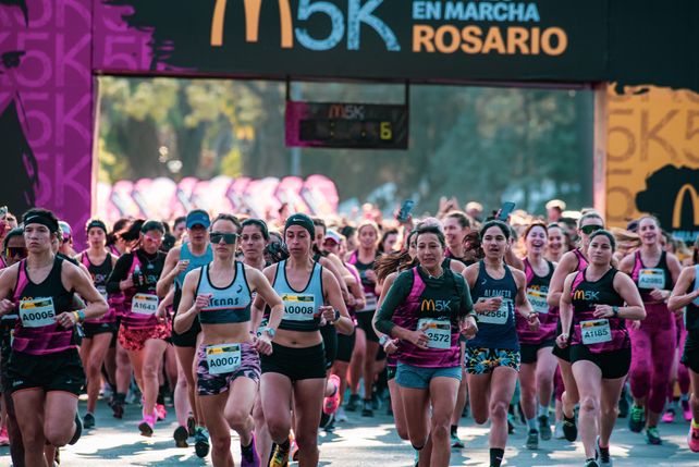 Se celebró la M5K Mujeres en marcha de McDonalds en Rosario