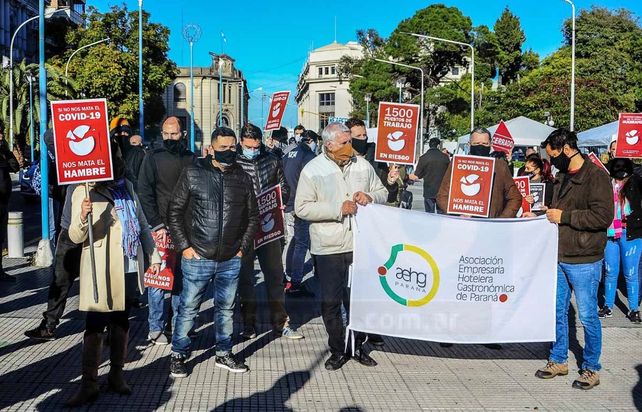Crisis: gastronómicos, hoteleros y gimnasios de Paraná piden que los dejen trabajar