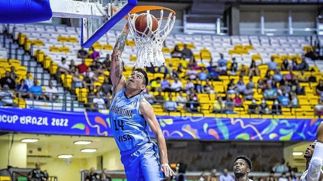 La Selección Argentina batió a República Dominicana y enfrentará a Venezuela en los cuartos de final de la AmeriCup.