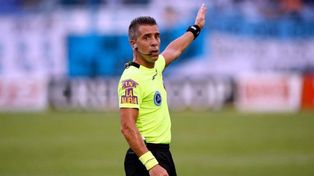 Mastrángelo, el árbitro en Defensa y Justicia ante Newells.