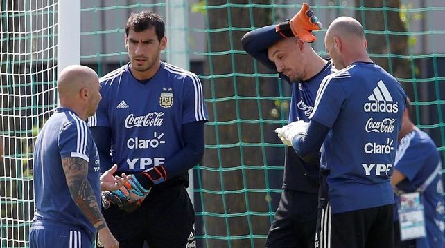 Caballero rompió el silencio y habló de Sampaoli y Armani