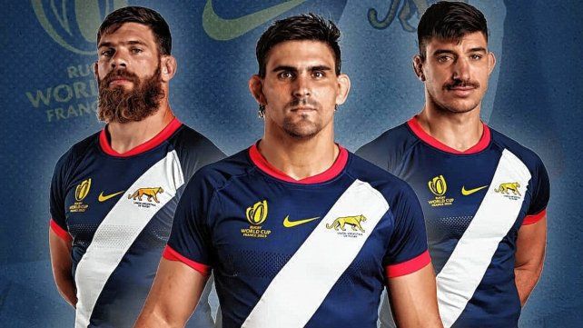 La nueva camiseta de Los Pumas fue presentada este miércoles.