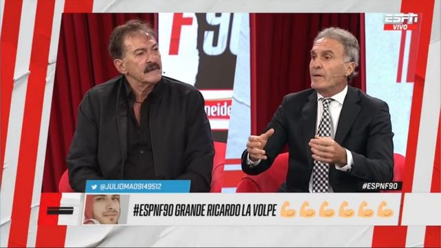 Ruggeri y La Volpe protagonizaron una imperdible discusión