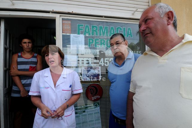 Los vecinos se unieron para defender la farmacia del barrio Pro Barranquitas