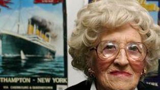 A los 97 a&ntilde;os, muri&oacute; la &uacute;ltima sobreviviente del hundimiento del Titanic