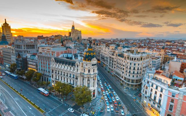Los universitarios fueron estafados en Madrid.