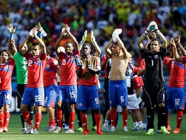 Costa Rica enfrentará a Grecia por los octavos de final