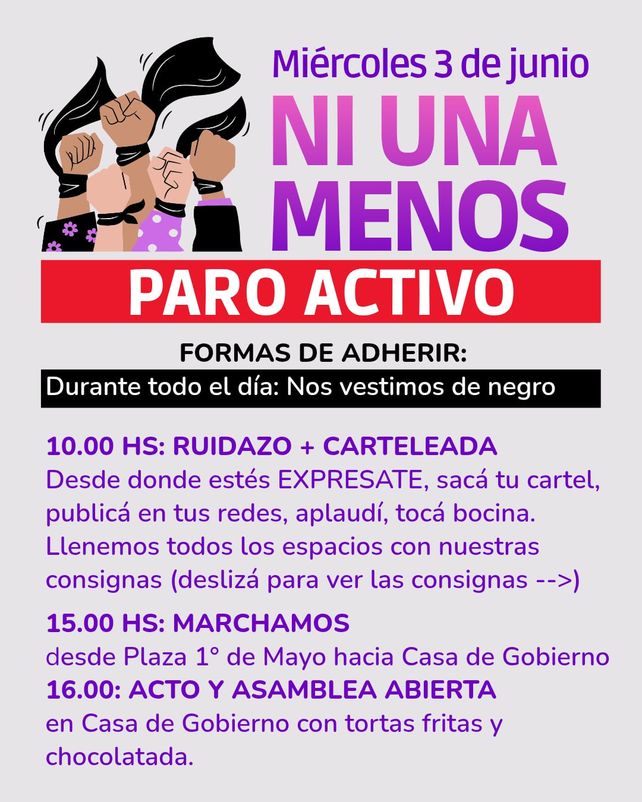 Ni Una Menos: 3.424 víctimas fatales de violencia de género en Argentina
