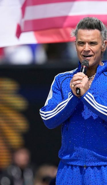 Robbie Williams aclaró que no consumió cocaína durante la final del Mundial