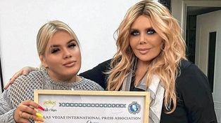 Las Vegas distinguió a Morena Rial por su brillante trayectoria profesional