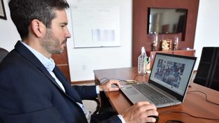 El presidente del Consejo General de Educación (CGE), Martín Müller, participó de una videoconferencia junto a los ministros de Educación de las 24 jurisdicciones, encabezada por Nicolás Trotta, ministro de Educación de la Nación.