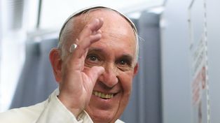 El papa Francisco rezó por las víctimas de la catástrofe en China