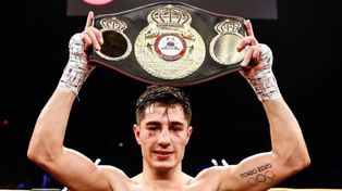 La emoción del boxeador Mirco Cuello por el título mundial de los plumas: Di un gran paso en mi carrera